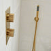 Vado Knurled X Fusion Vertical 2 Outlet Concealed