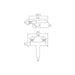 Vado Life Wall Mounted Thermostatic Bath Shower Mixer Tap
