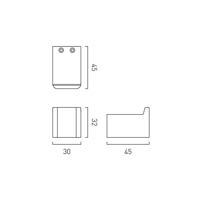 Vado Muse Robe Hook - Robe Hooks