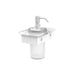 Vado Muse Soap Dispenser With White Glass Shelf - 150mm