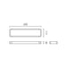 Vado Muse Towel Bar - Towel Rings