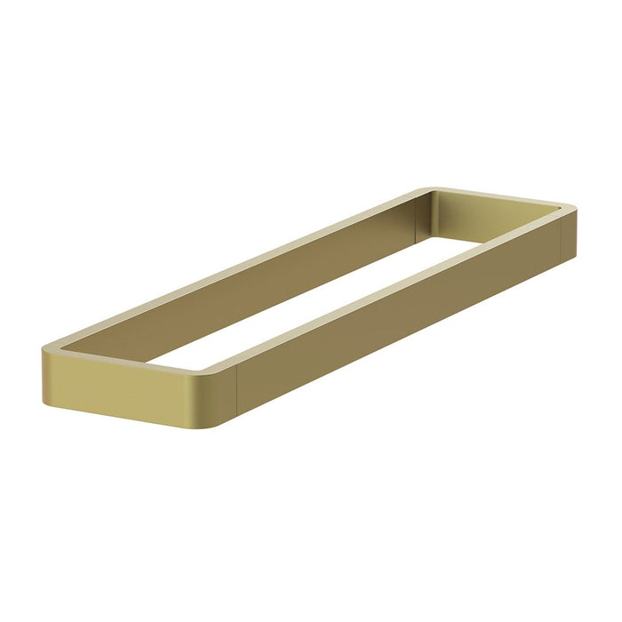 Vado Muse Towel Bar - Satin Brass / 450mm - Towel Rings