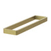 Vado Muse Towel Bar - Satin Brass / 450mm - Towel Rings