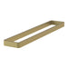 Vado Muse Towel Bar - Satin Brass / 600mm - Towel Rings