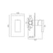Vado Notion 1 Outlet Manual Shower Valve - Shower Valves