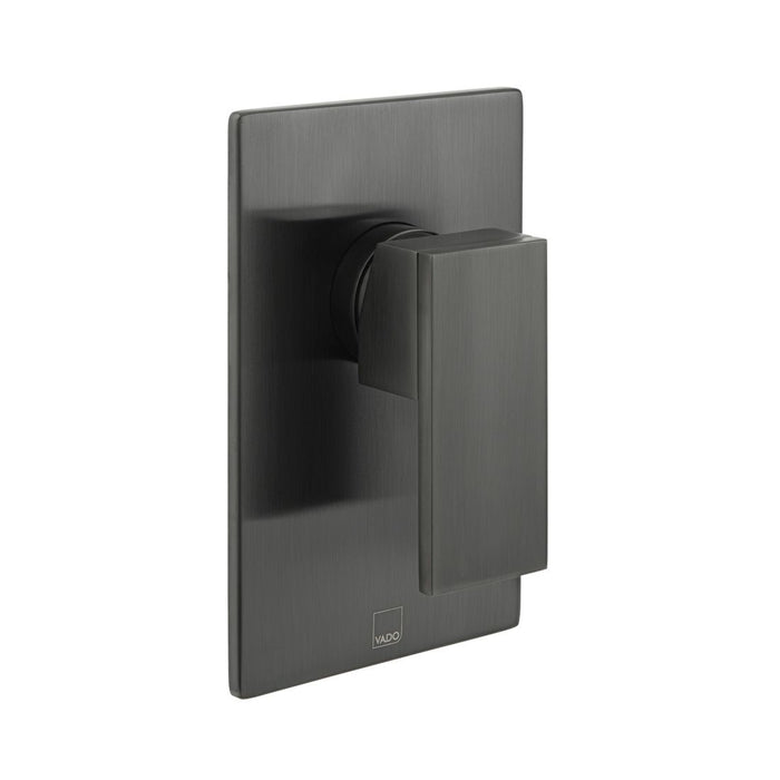 Vado Notion 1 Outlet Manual Shower Valve - Brushed Black