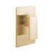 Vado Notion 1 Outlet Manual Shower Valve - Brushed Gold