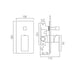 Vado Notion 2 Outlet Single Lever Concealed Manual Shower