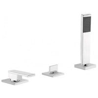 Vado Notion 3 Hole Bath Shower Mixer Tap - Chrome Clearance