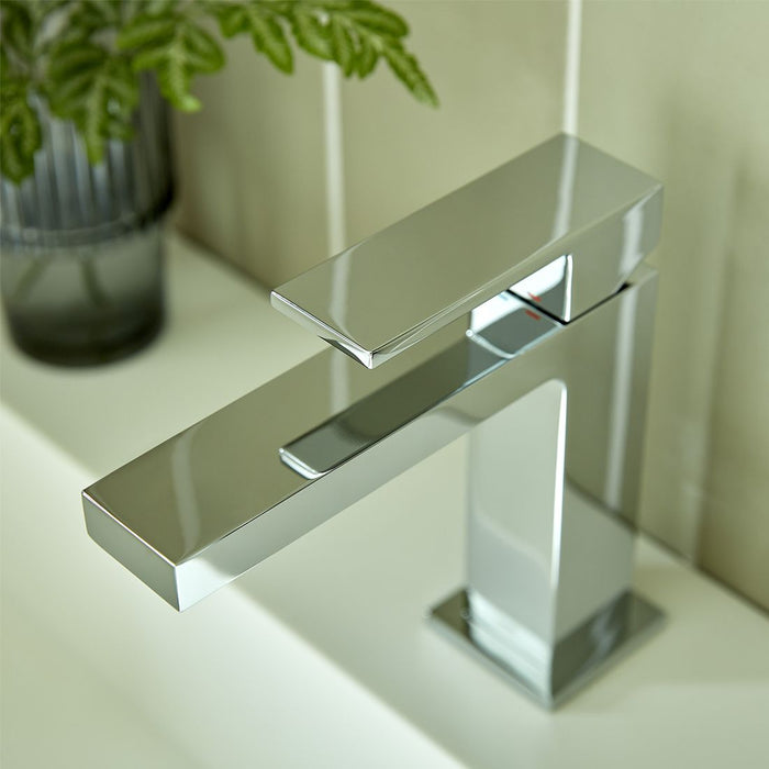 Vado Notion Slimline Mono Basin Mixer Tap With Universal