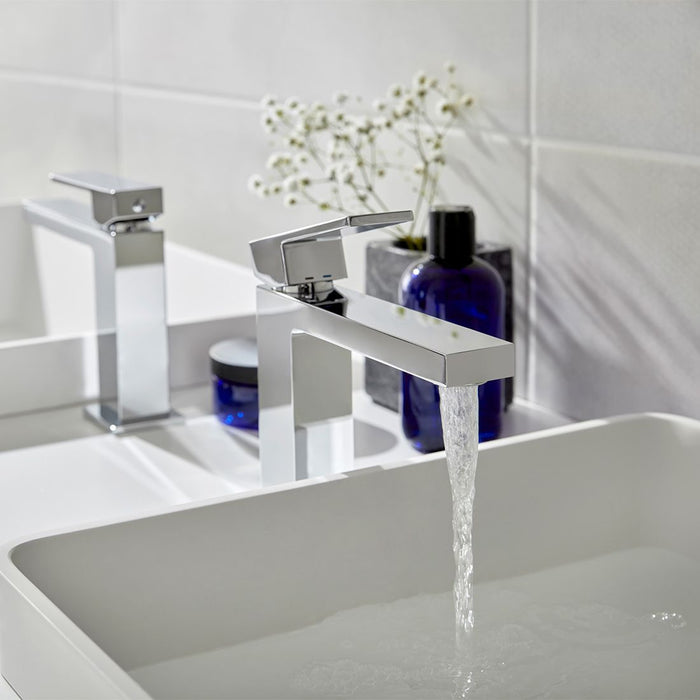 Vado Notion Slimline Mono Basin Mixer Tap With Universal