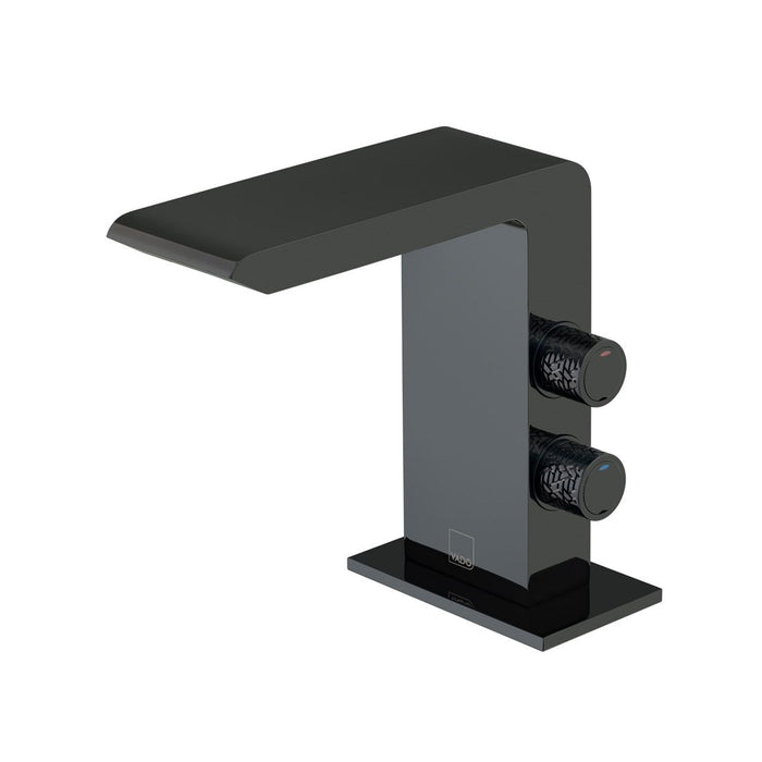 Vado Omika Noir Deck Mounted Mono Basin Mixer Tap