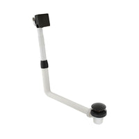 Vado Omika Noir Push Type Square Overflow Bath Filler Waste