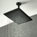 Vado Omika Noir Shower Head - 200mm X 300mm - Polished
