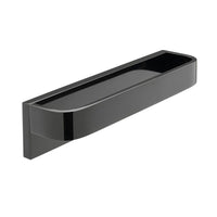 Vado Omika Noir Towel Rail - Polished Black - 240mm - Towel