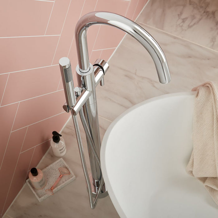 Vado Origins Floor Standing Bath Shower Mixer Tap