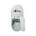 Vado Photon 2 Outlet 1 Handle Concealed Manual Shower Valve