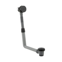 Vado Round Overflow Bath Filler With Clic-Clac Waste