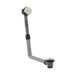 Vado Round Overflow Bath Filler With Clic-Clac Waste