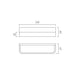Vado Shama Towel Bar - Towel Rings