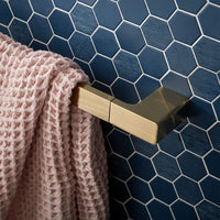 Vado Shama Towel Rail - 450mm Long - Towel Rings