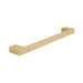 Vado Shama Towel Rail - 450mm Long - Brushed Gold - Towel