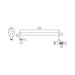 Vado Showering Solutions Round Easy Fit Shower Arm - Shower