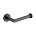 Vado Spa Knurled Accents Toilet Roll Holder - Brushed Black