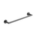 Vado Spa Wall Mounted Towel Rail - Brushed Black / 450mm