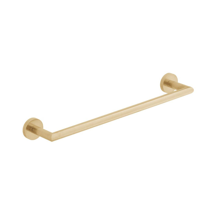 Vado Spa Wall Mounted Towel Rail - Brushed Gold / 450mm