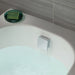 Vado Square Overflow Bath Filler Waste - Polished Chrome