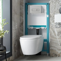 Vado Standard Toilet Frame and Concealed Cistern For Wall