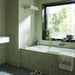 Vado Synergie Wall Mounted Waterfall Bath Spout - Polished
