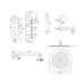 Vado Tablet Altitude 2 Outlet 3 Handle Thermostatic Shower