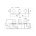 Vado Tablet Altitude 2 Outlet Landscape Thermostatic Shower