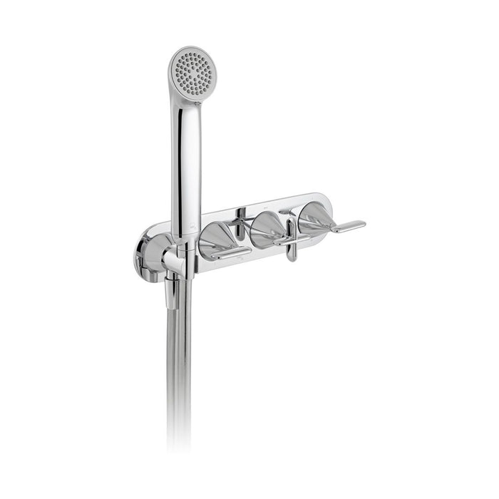 Vado Tablet Arrondi 1 Outlet 3 Handle Concealed