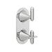 Vado Tablet Arrondi Wall Mounted 2 Outlet 2 Handle