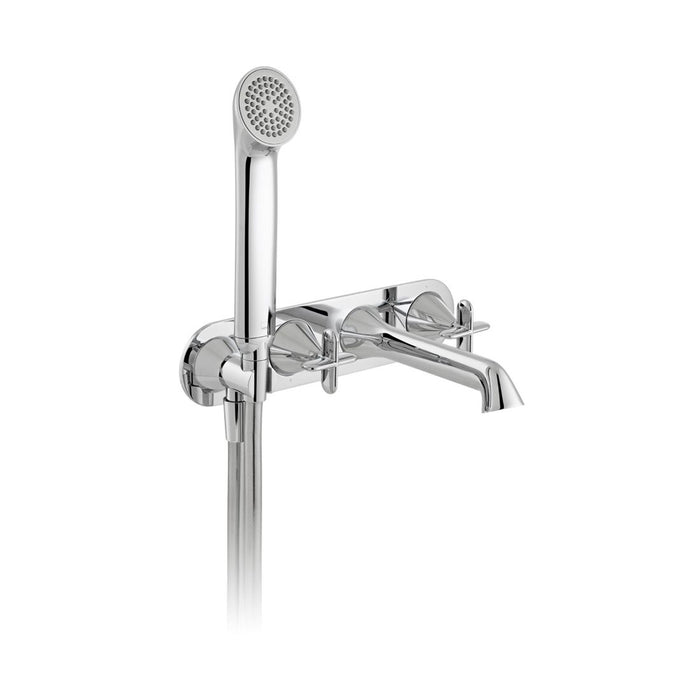 Vado Tablet Arrondi Wall Mounted Thermostatic Bath Shower