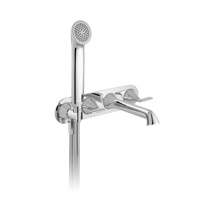Vado Tablet Arrondi Wall Mounted Thermostatic Bath Shower