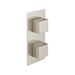 Vado Tablet Notion Vertical 2 Outlet Thermostatic Concealed