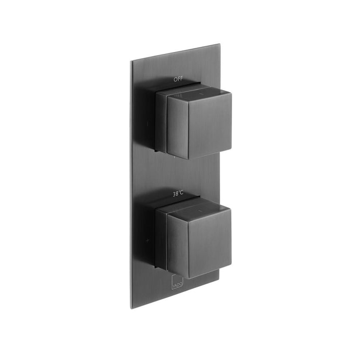 Vado Tablet Notion Vertical 2 Outlet Thermostatic Concealed