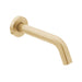 Vado I Tech Wall Mounted Basin Spout - Brushed Gold - Basin