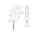 Vado I-Tech Zoo Infra-Red Mono Basin Mixer Tap Mains or AA
