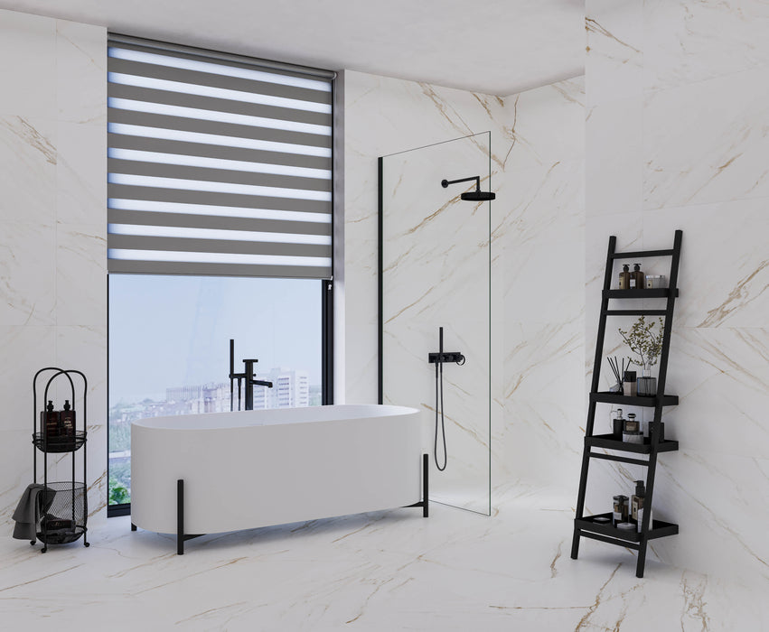 Verona White Matt Structured Porcelain Wall & Floor Tile