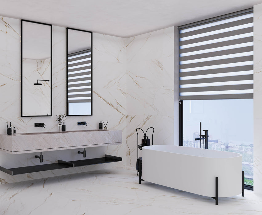 Verona White Matt Structured Porcelain Wall & Floor Tile