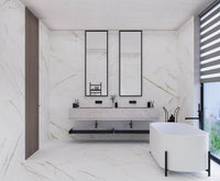 Verona White Matt Structured Porcelain Wall & Floor Tile