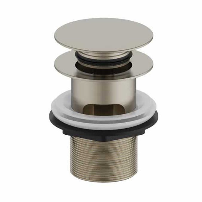 Burlington Click Clack Push Button Basin Waste