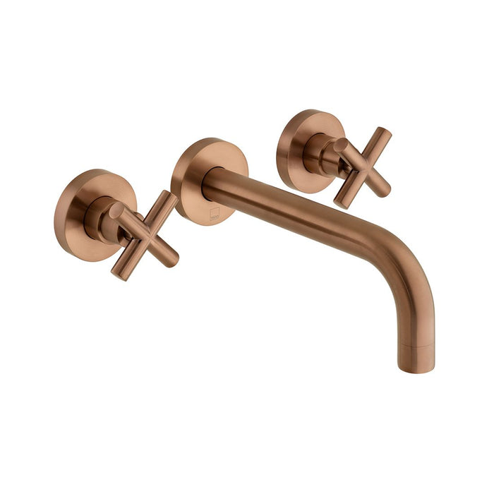 Vado Individual Elements Wall Mounted Crosshead Basin Mixer Tap