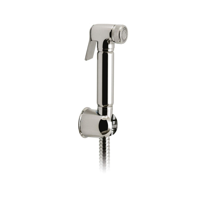 Vado Luxury Brass Shattaf Shower Handset With 100cm Hose And Wall Bracket - Chrome
