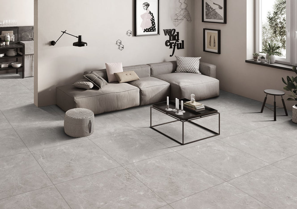 Zephyro Pearl Matt Porcelain Wall & Floor Tile